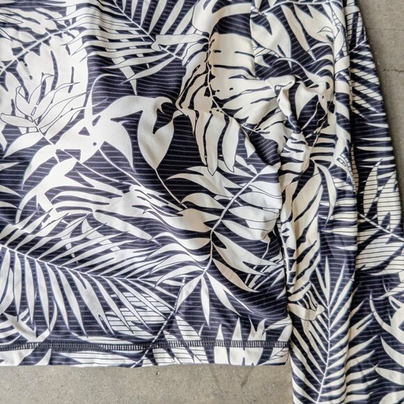 Sea Level Australia Morocco Long Sleeve Crop Rashie Top Black size US 14 - Picture 3 of 8